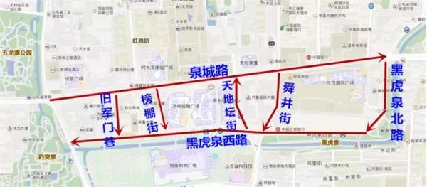 济南单行线地图最新解析及实用指南