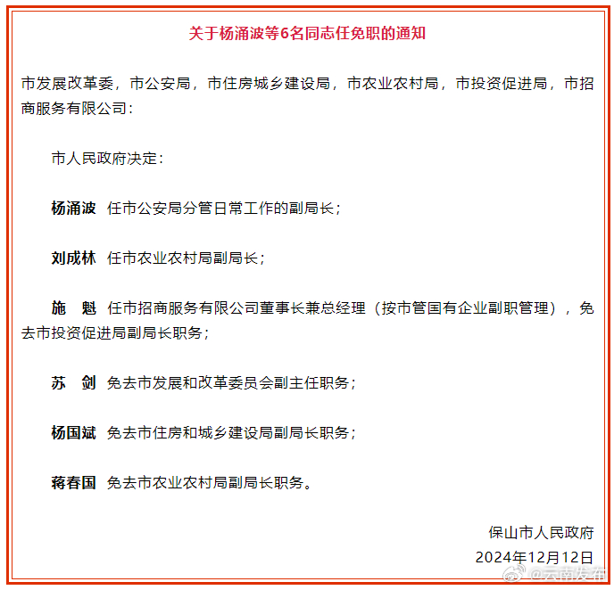 保山市交通局人事任命，塑造未来交通格局的关键之举