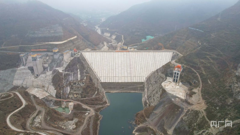 贵州夹岩水库壮丽新貌，时代风采展现的壮丽景象